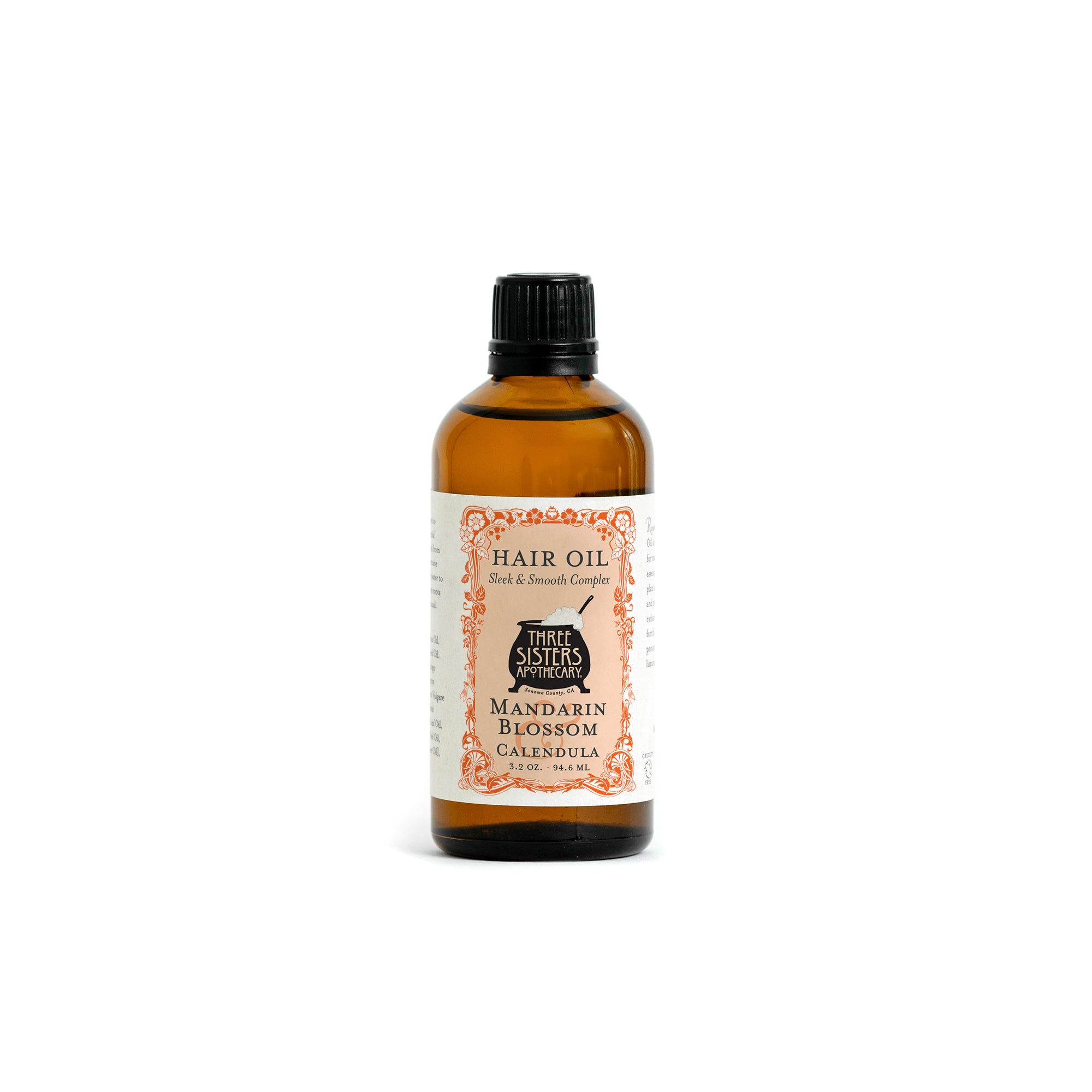 Hair Oil Mandarin Blossom & Calendula – Soap Cauldron