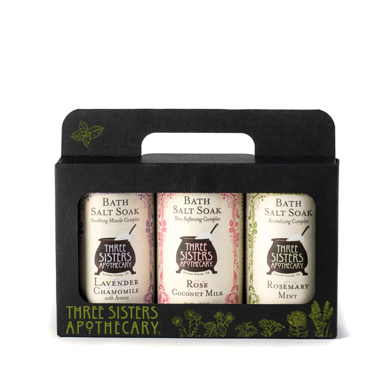 Bath Salt Tote Gift Set – Soap Cauldron