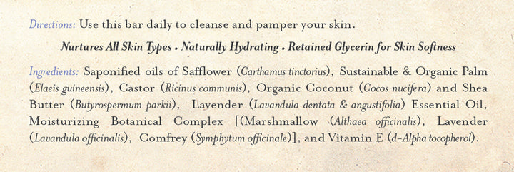 Bar Soap French Lavender