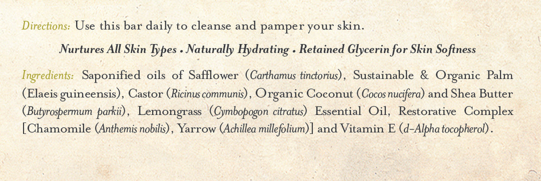 Bar Soap Lemongrass