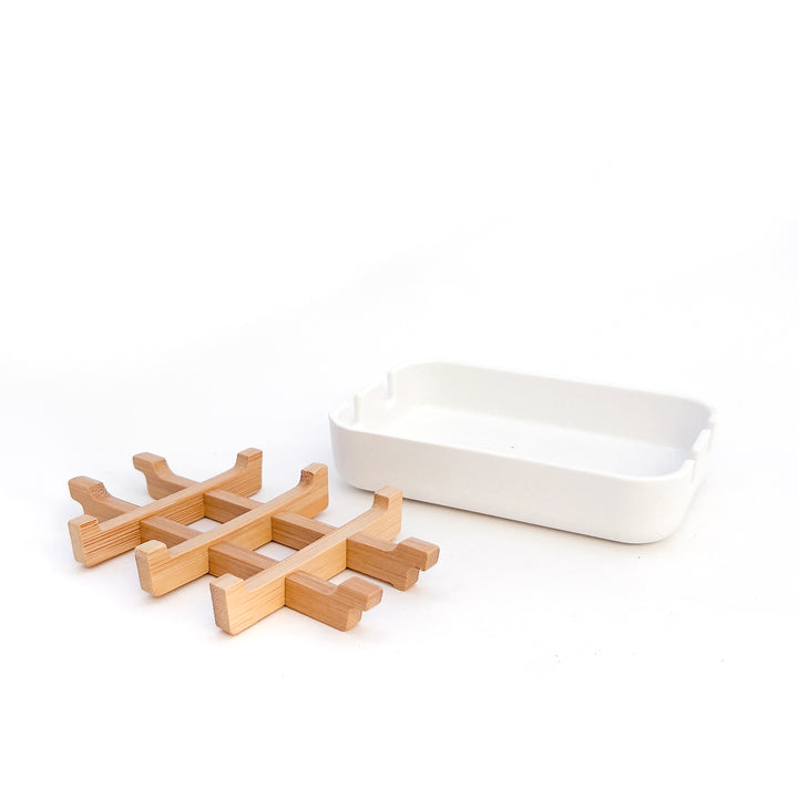 Soap Dish Bamboo & Cornstarch