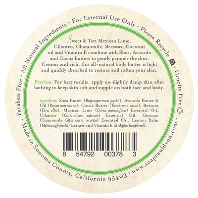 Body Butter Mexican Lime