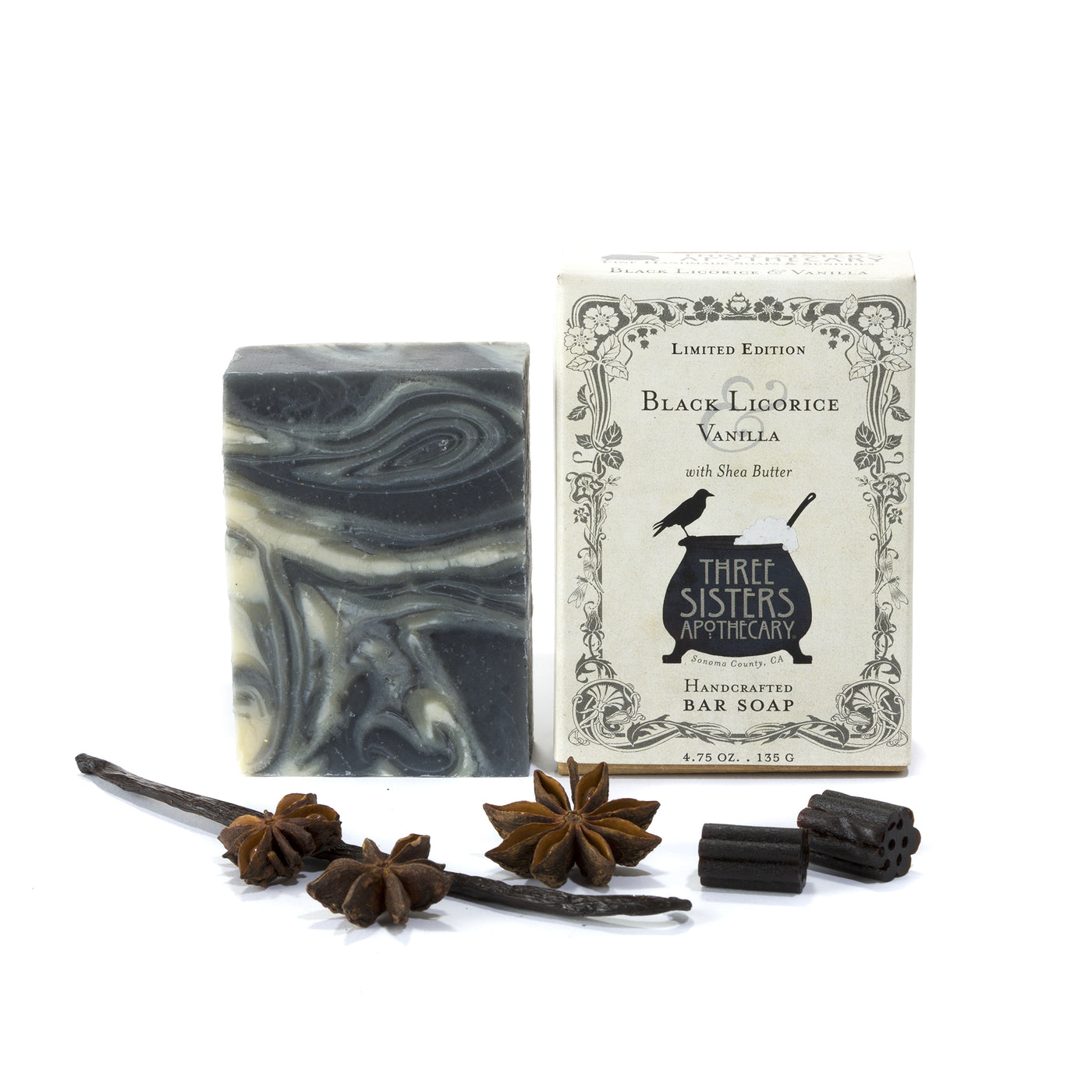 Bar Soap Black Licorice & Vanilla