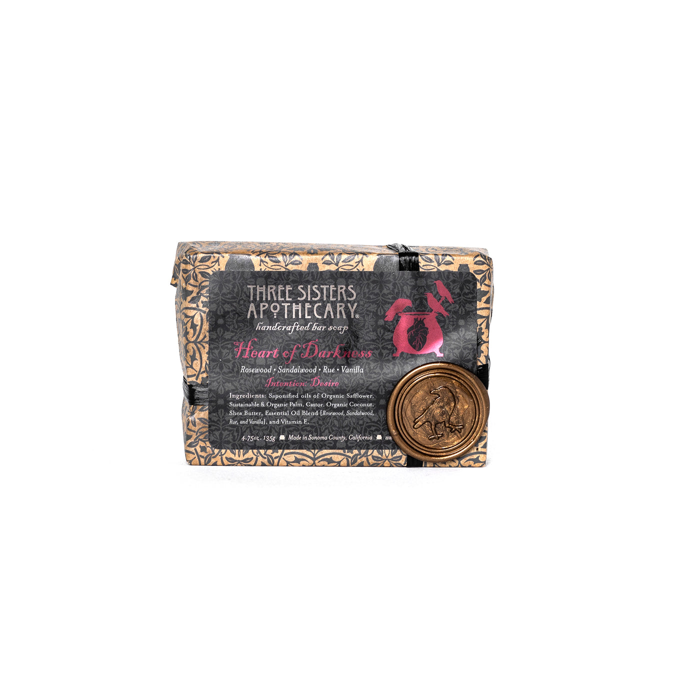 Intentions Bar Soap - Heart of Darkness