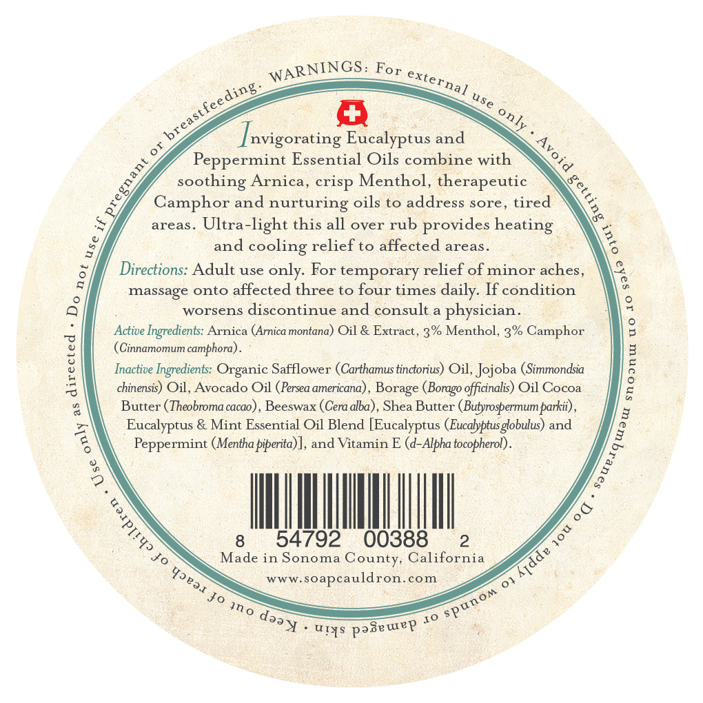 Therapeutic Muscle Rub Eucalyptus & Arnica
