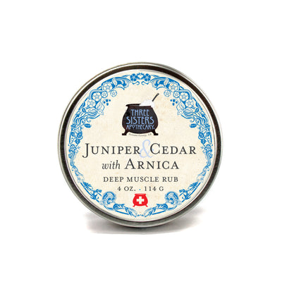Deep Muscle Rub Juniper and Cedar with Arnica