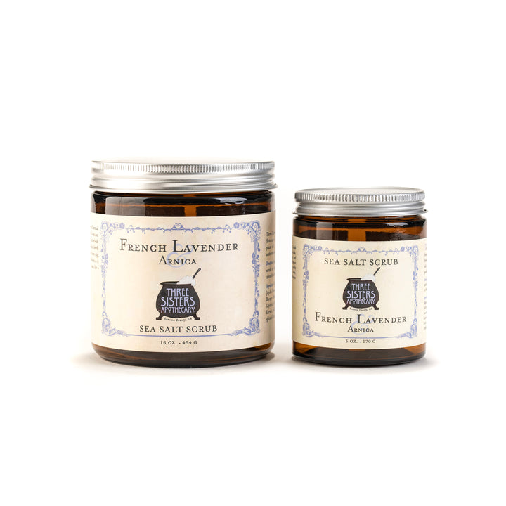Sea Salt Scrub French Lavender