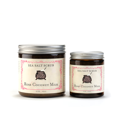 Sea Salt Scrub Rose & Coconut