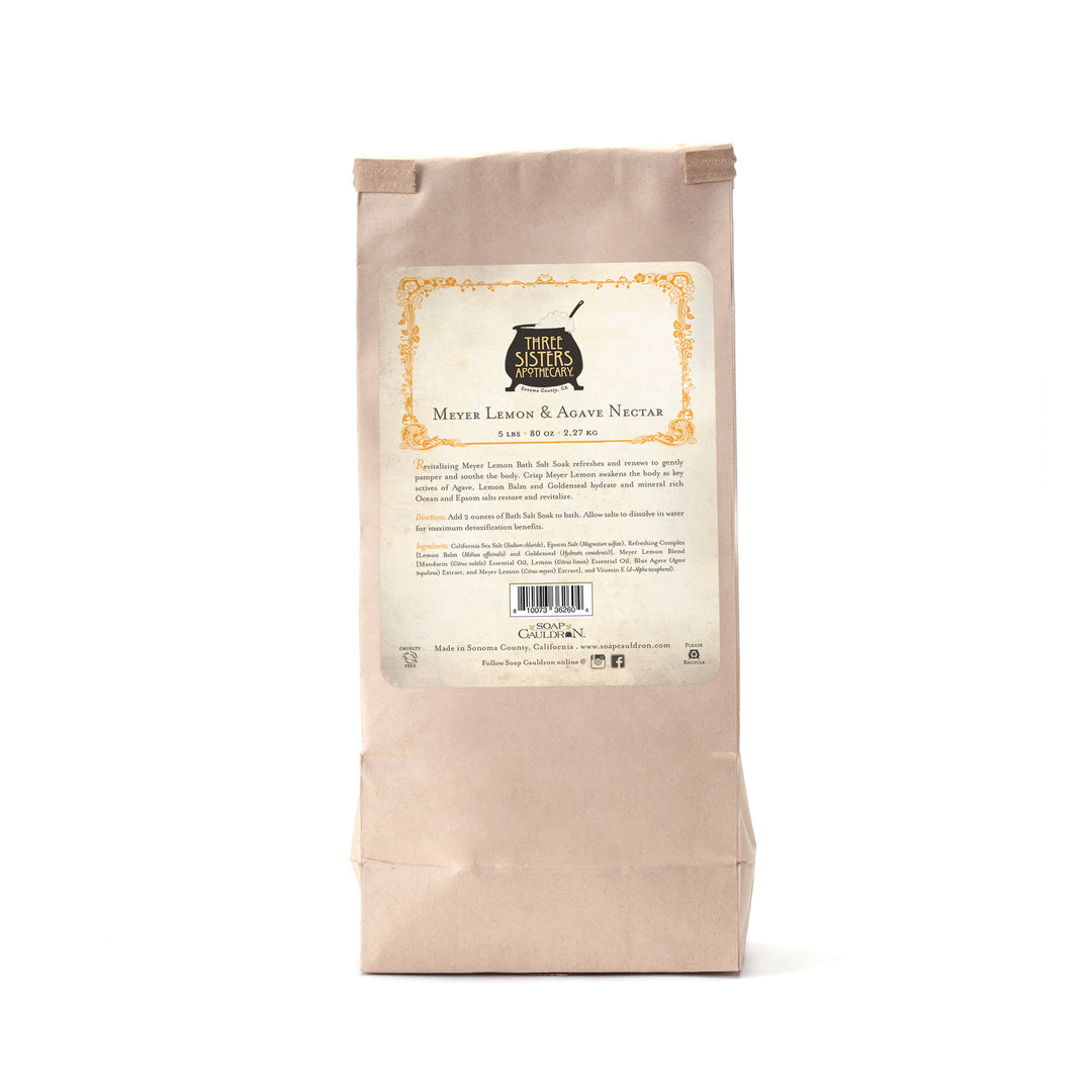 Bath Salt Soak Meyer Lemon & Agave