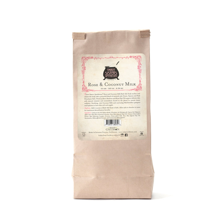 Bath Salt Soak Rose & Coconut Milk