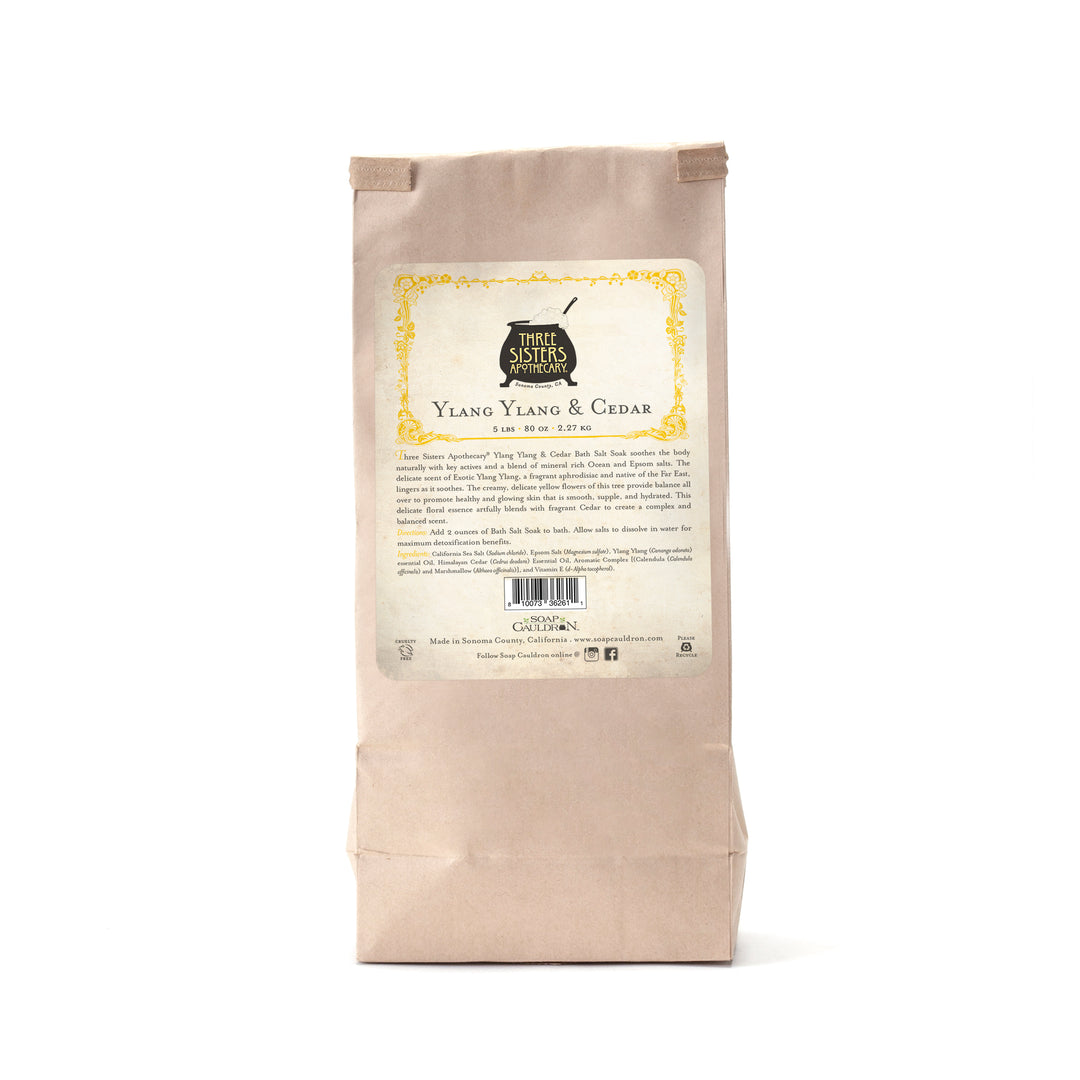 Bath Salt Soak Ylang Ylang & Cedar