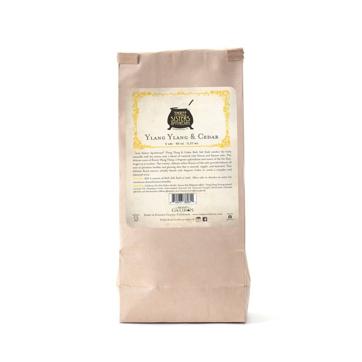 Bath Salt Soak Ylang Ylang & Cedar