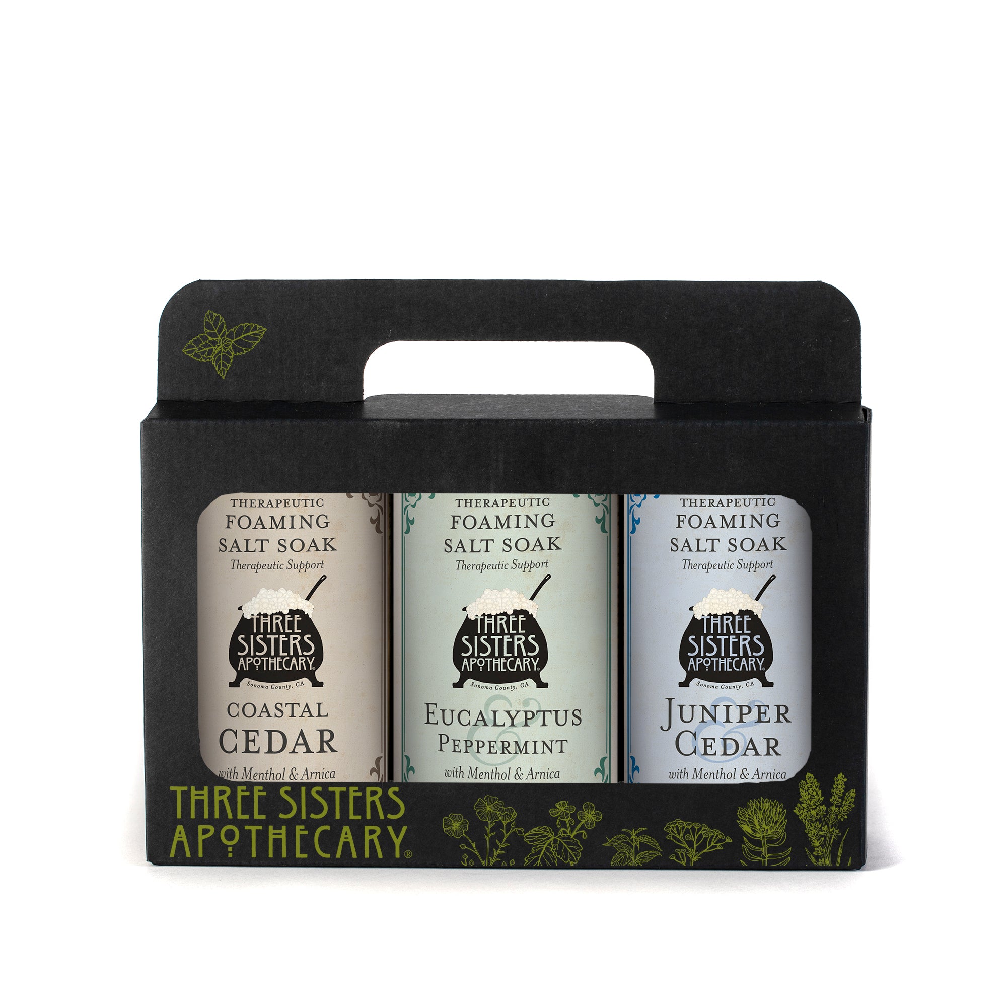 Bath Salt Tote Gift Set – Soap Cauldron