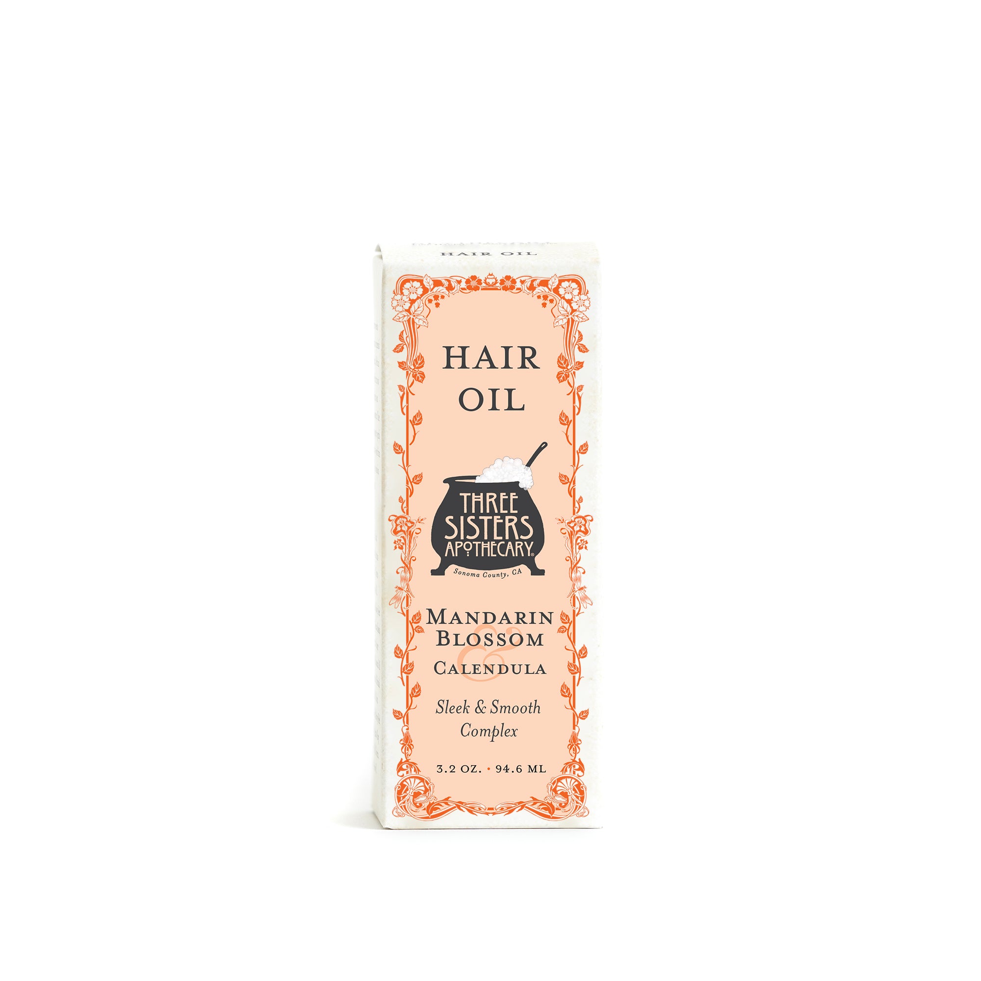 Hair Oil Mandarin Blossom & Calendula – Soap Cauldron