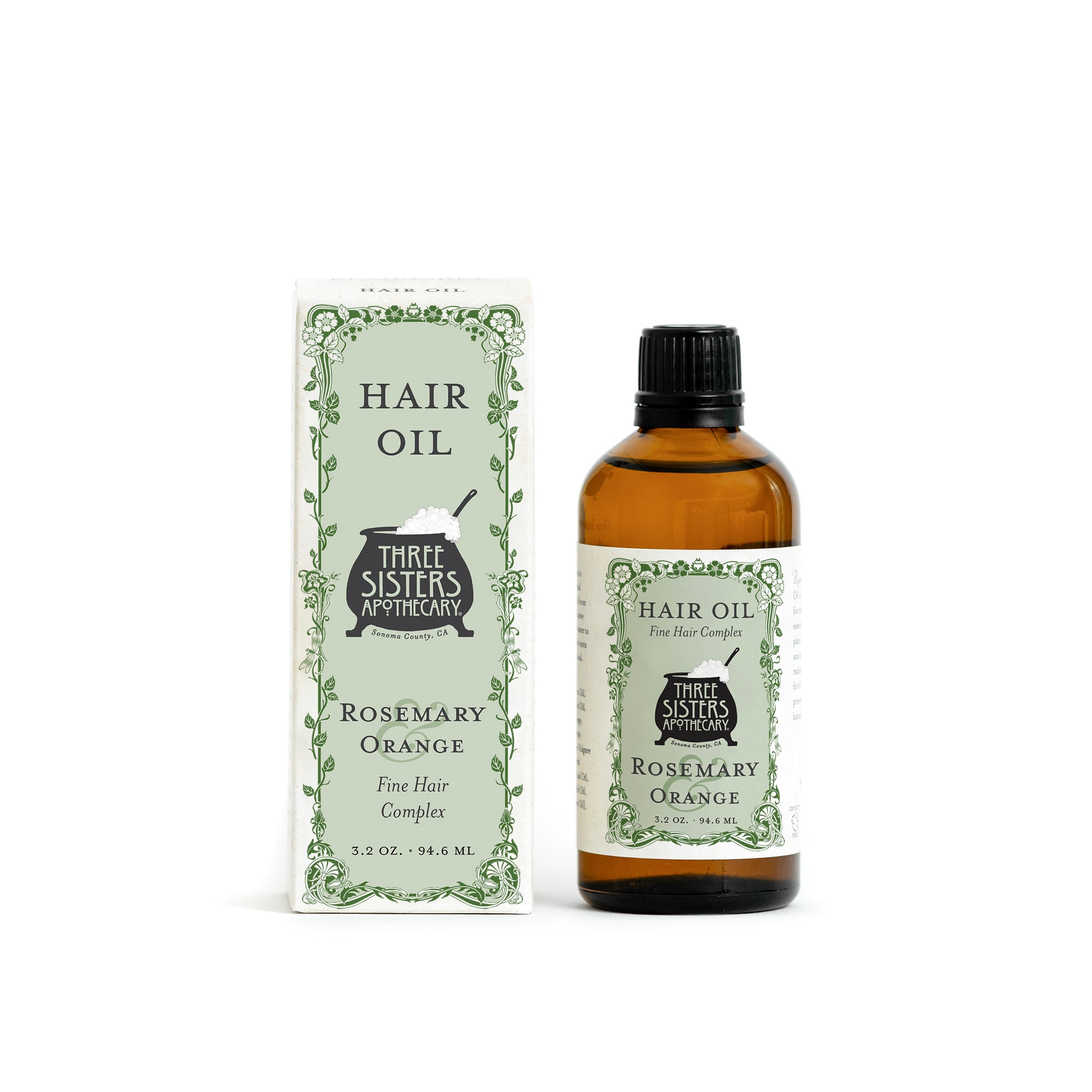 Hair Oil Rosemary & Orange – Soap Cauldron