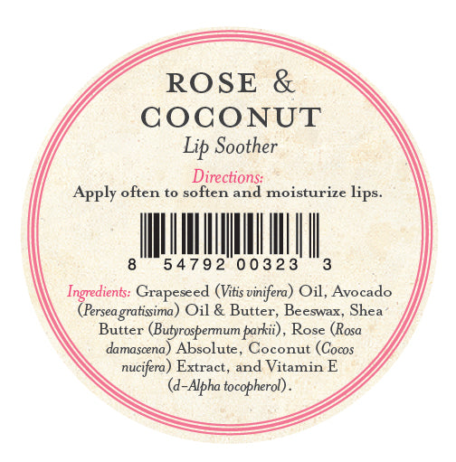 Lip Soother Rose & Coconut