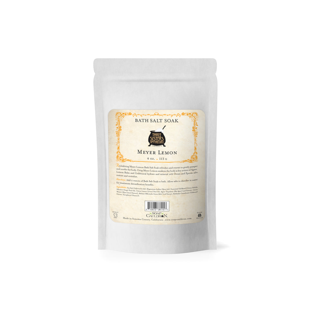Bath Salt Soak Meyer Lemon & Agave