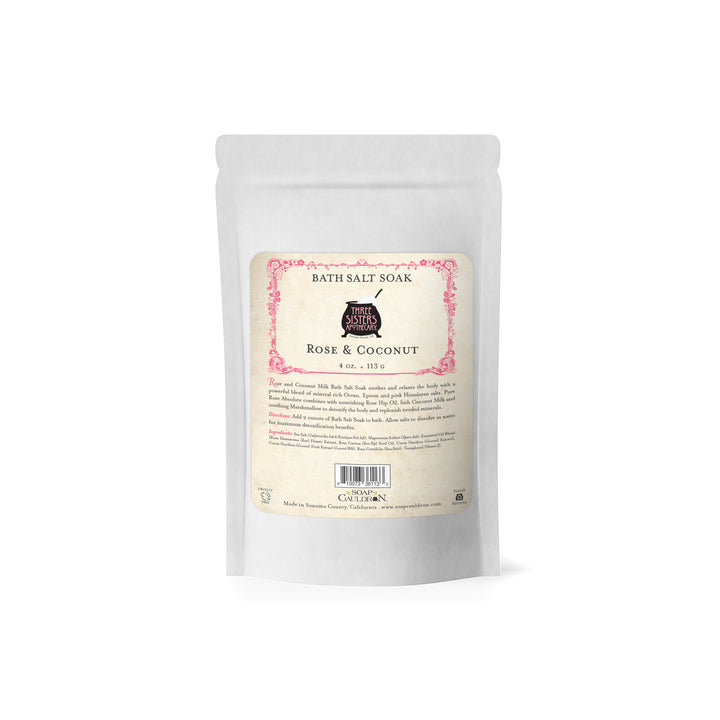 Bath Salt Soak Rose & Coconut Milk