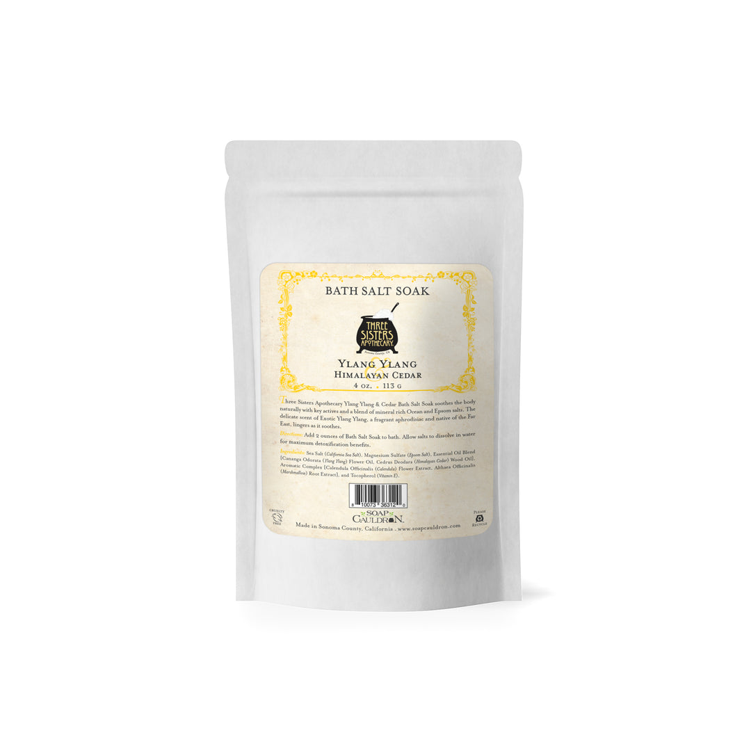Bath Salt Soak Ylang Ylang & Cedar