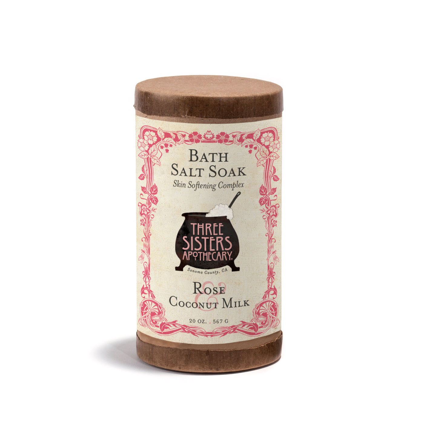 Bath Salt Soak Rose & Coconut Milk