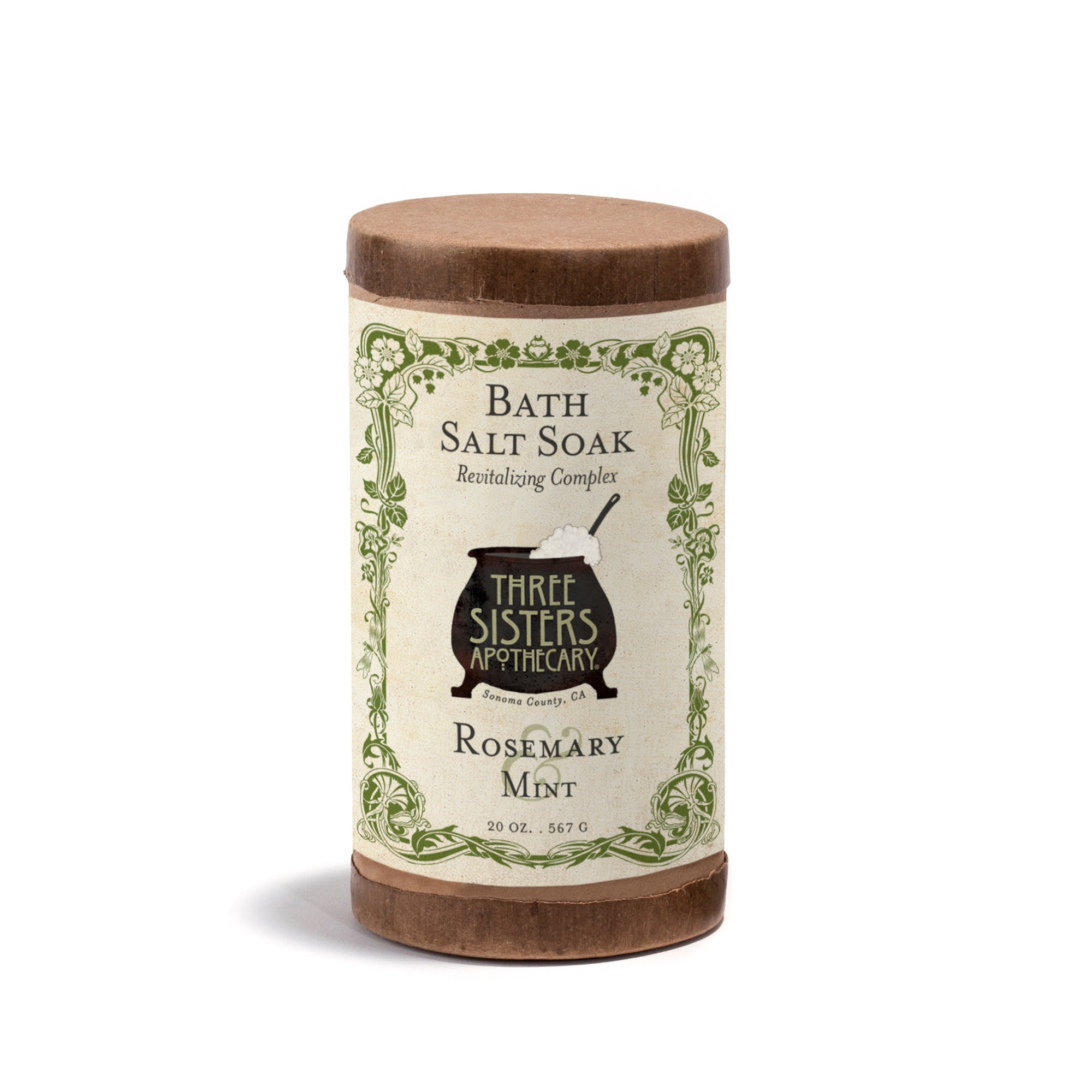 Soothing Touch Badesalz – Pfefferminz & Rosmarin, 32 Oz (ca. 907 G), Entspannend & Erfrischend