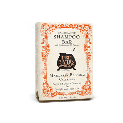 Shampoo Bar Mandarin Blossom & Calendula Straightening