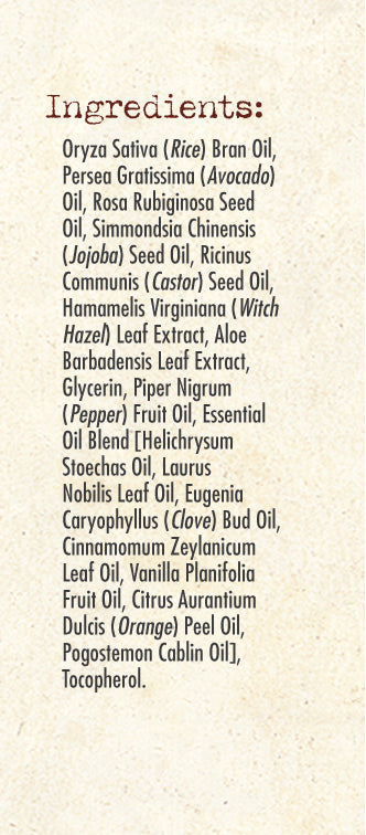 Shave Oil Bay Rum