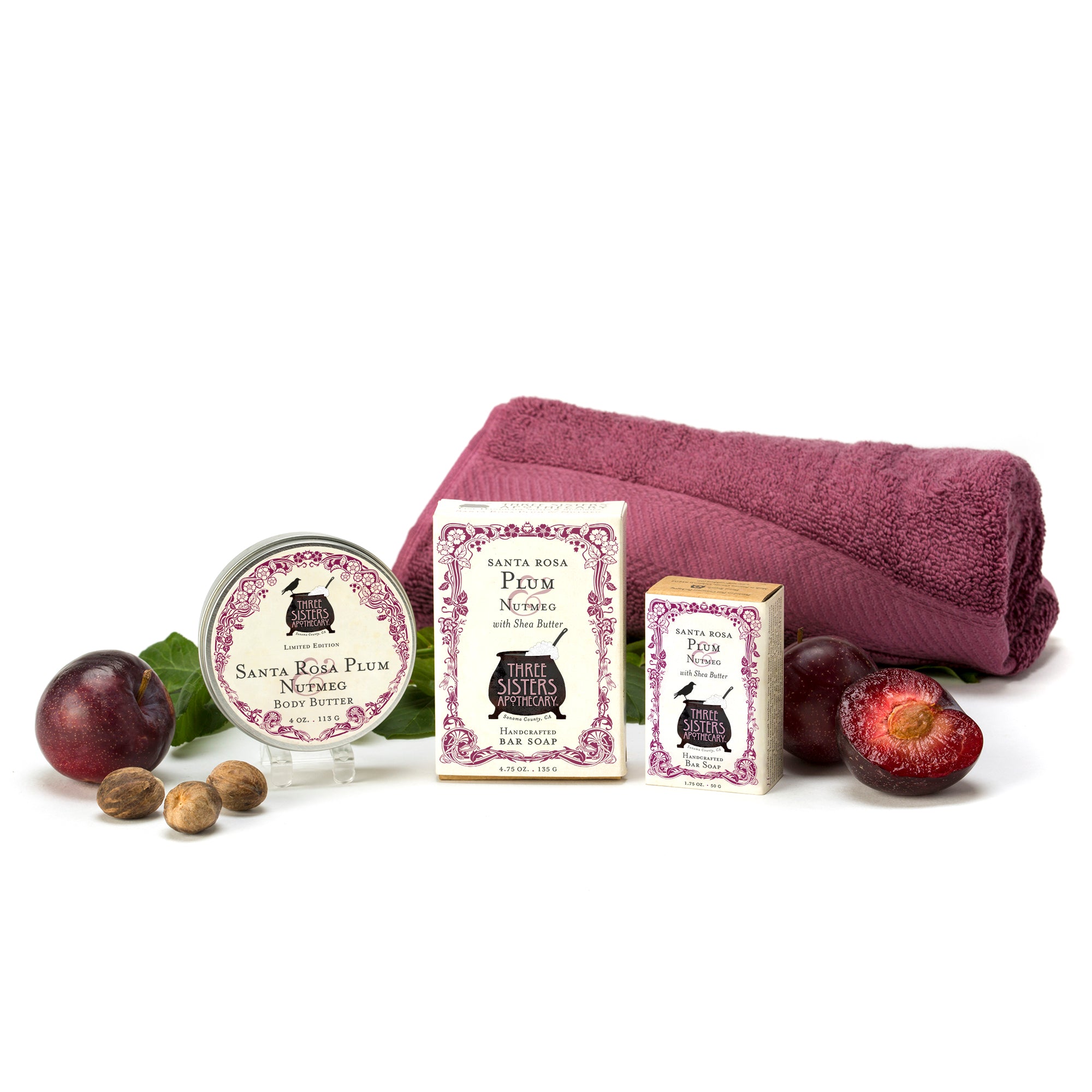 Bar Soap Santa Rosa Plum & Nutmeg – Soap Cauldron