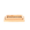 Soap Dish Wood with Tray