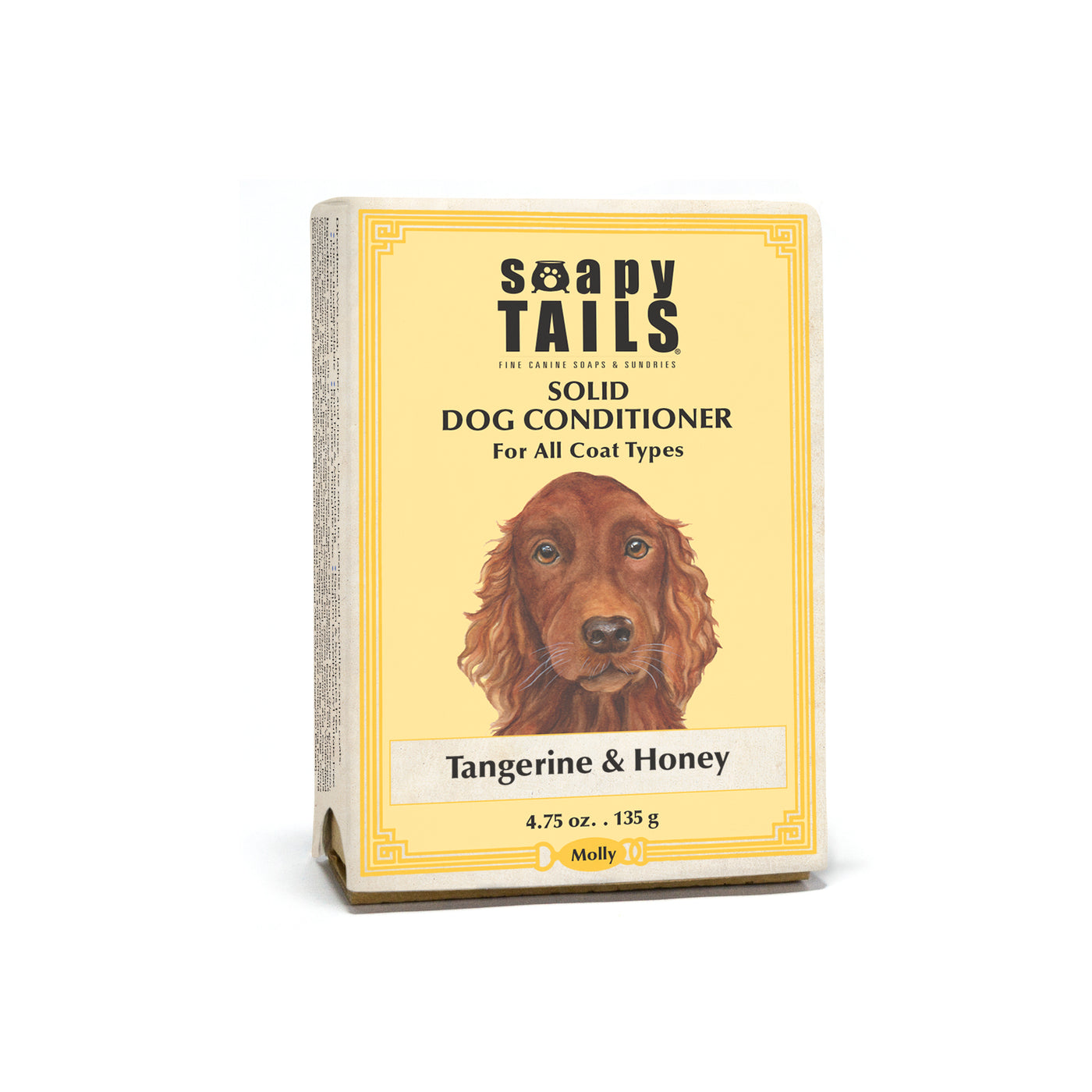 Soapy Tails Solid Dog Conditioner Bar for All Coat Types