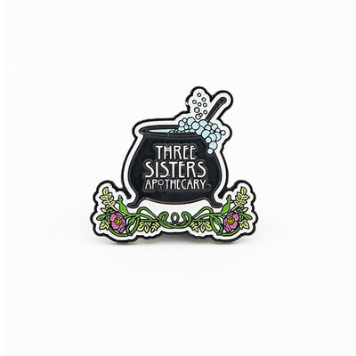 Three Sisters Apothecary Enamel Pin
