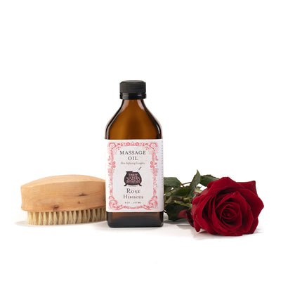 Massage Oil Rose & Hibiscus