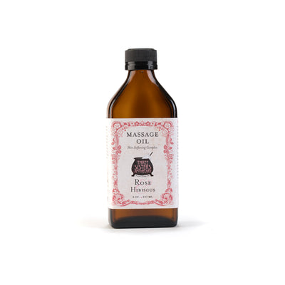 Massage Oil Rose & Hibiscus