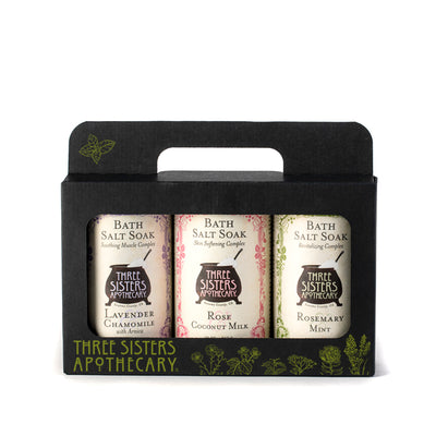 Bath Salt Gift Tote Set
