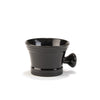 Shave Bowl Black Porcelain