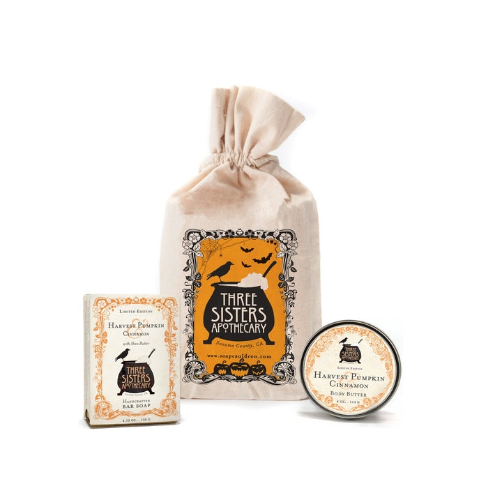 Muslin Gift Set Something Wicked Bar Soap & Body Butter Gift Set