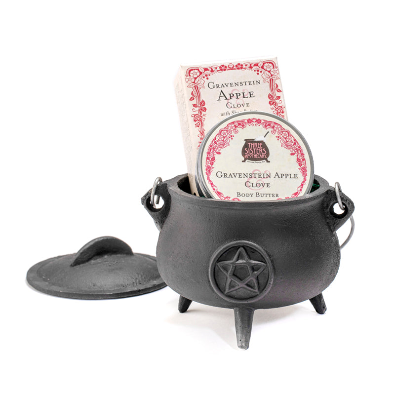 Pot Bellied Gift Cauldron - 5 1/2" Diameter
