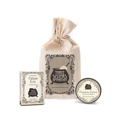 Muslin Bar Soap and Body Butter Gift Set