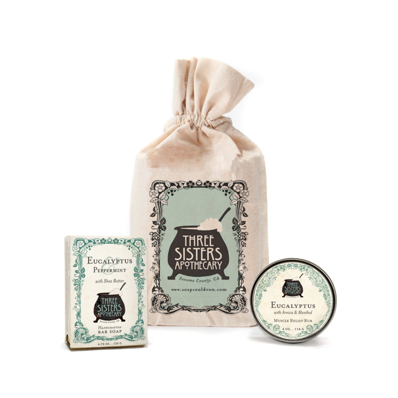 Muslin Bar Soap and Body Butter Gift Set