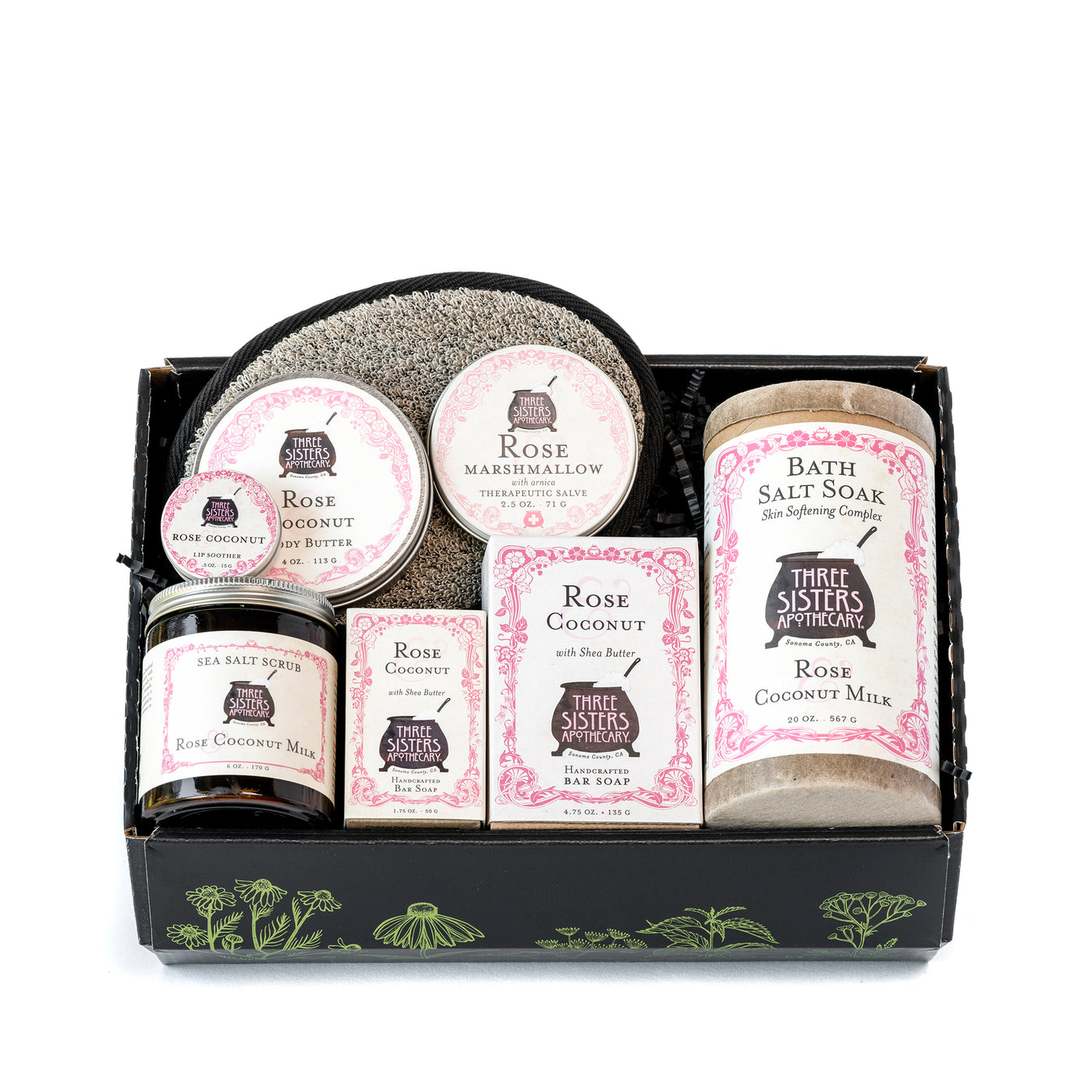 Tray Gift Collection Rose & Coconut