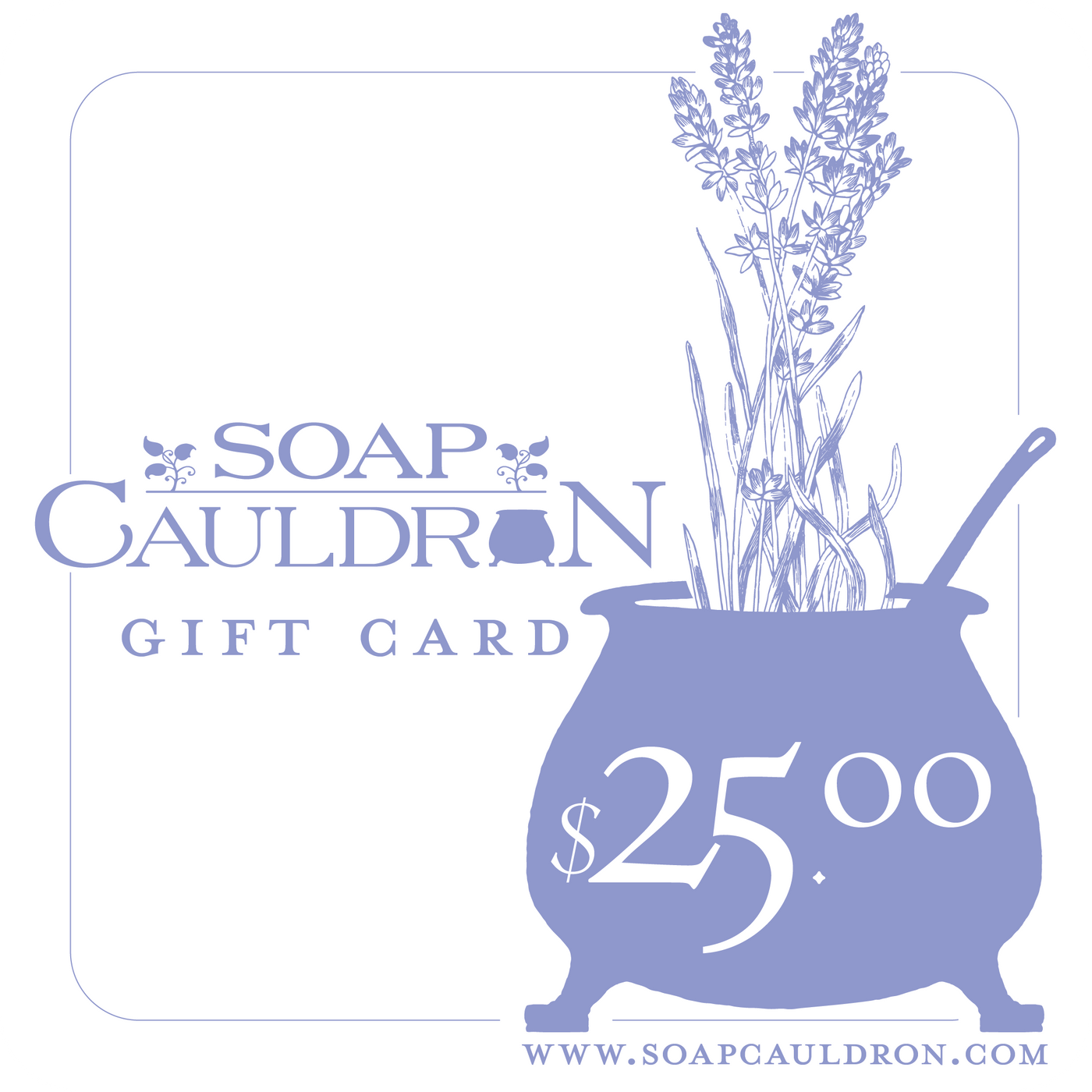 Soap Cauldron Gift Cards