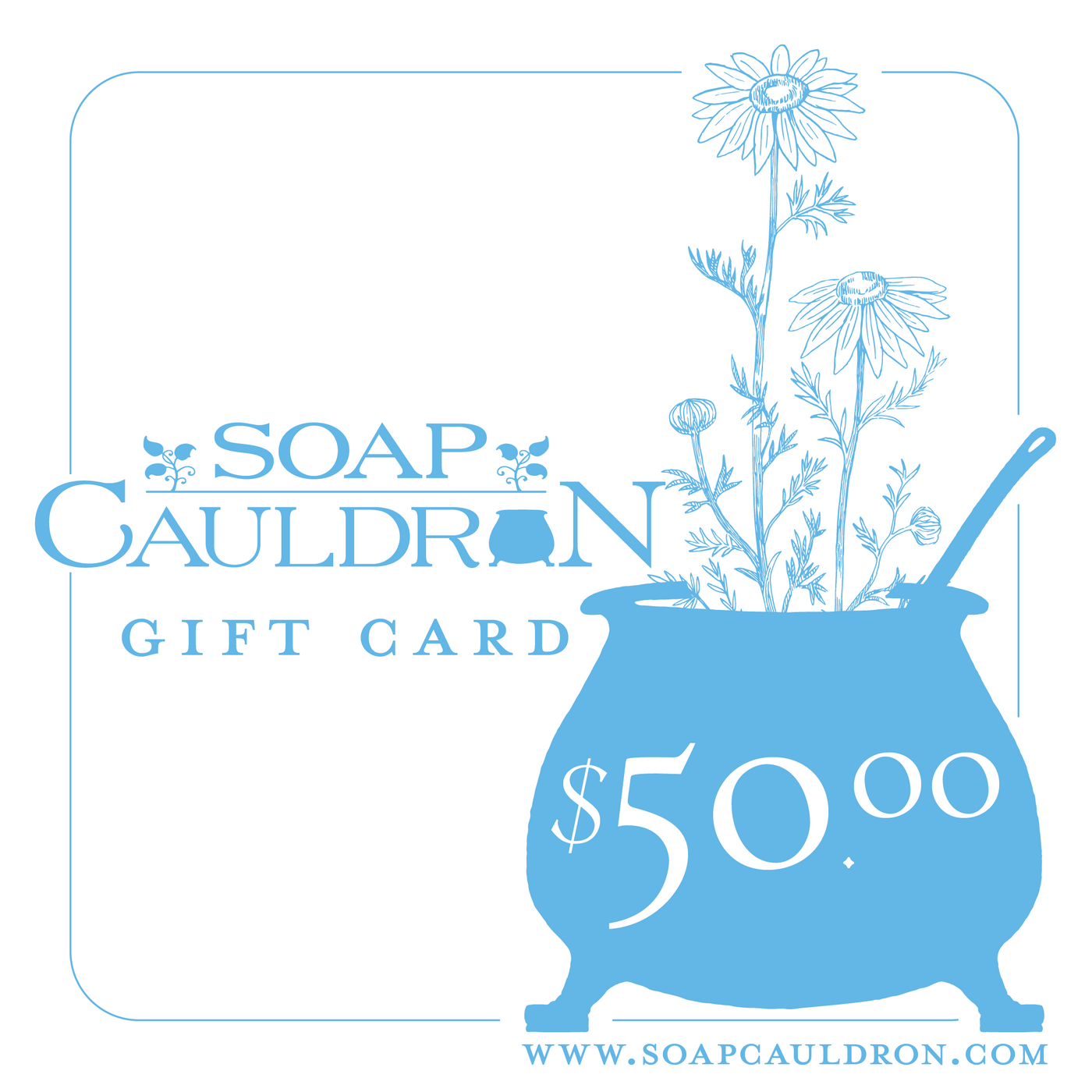 Soap Cauldron Gift Cards