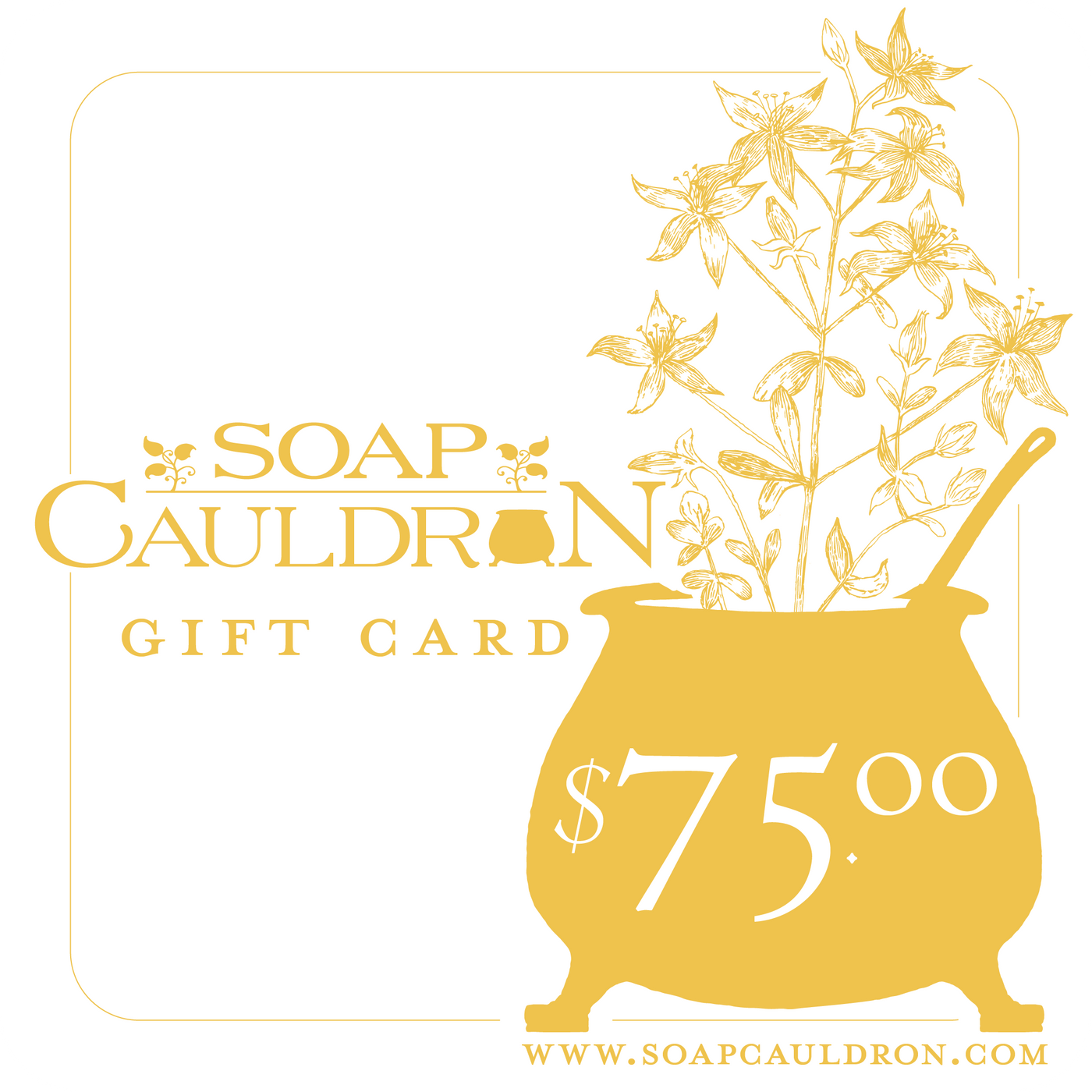 Soap Cauldron Gift Cards